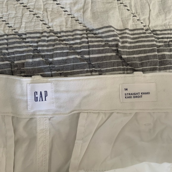 Gap High-rise Straight Khaki NWT - Picture 6 of 9